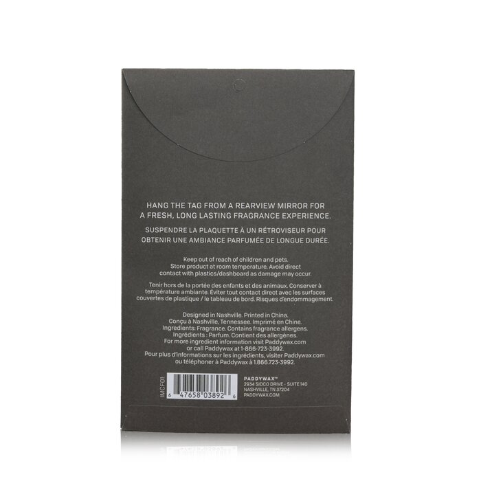 Ароматизаторы для автомобиля Paddywax Impressions, 2 шт.