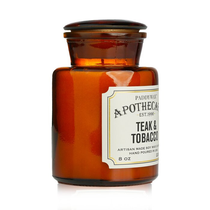 Ароматическая свеча Paddywax с ароматом тик и табака, 226 г