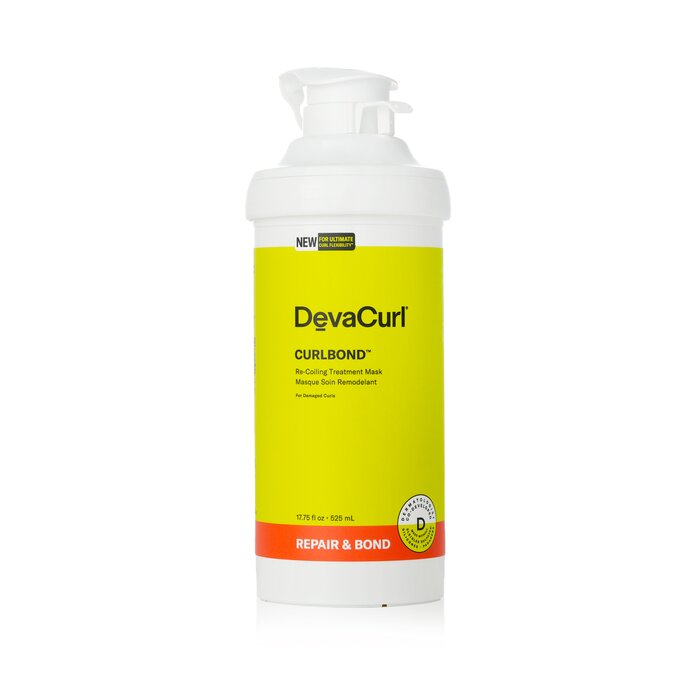Маска для волос DevaCurl Curlbond, 525 мл — восстановление и питание для кудрявых и повреждённых волос
