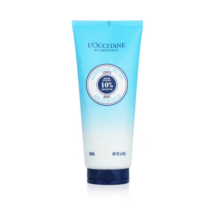Shea Butter интенсивный кремовый скраб для тела с маслом ши и экстрактом мёда, 200 мл