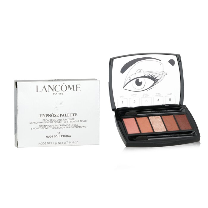Палетка теней для век Lancome Hypnose #18 Nude Sculptural, 4 г