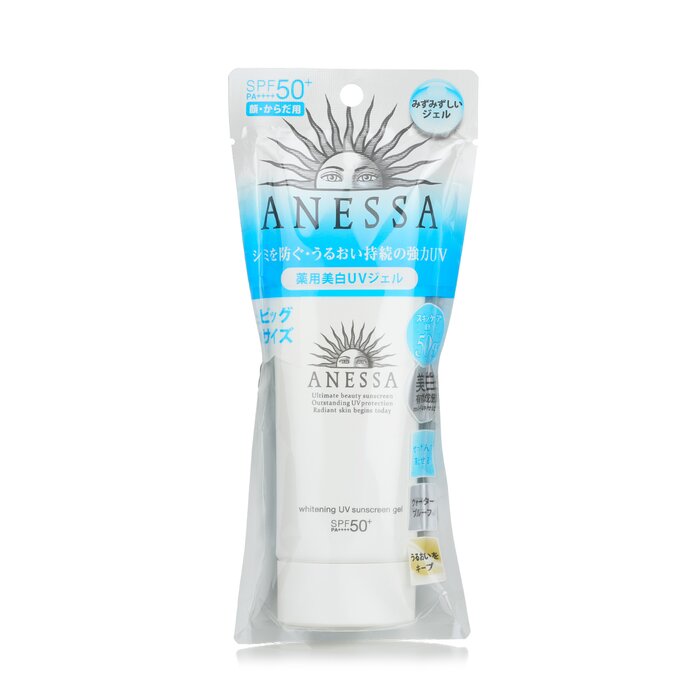 Anessa солнцезащитный гель SPF 50+ с м-транексамовой кислотой для лица и тела, 90 г