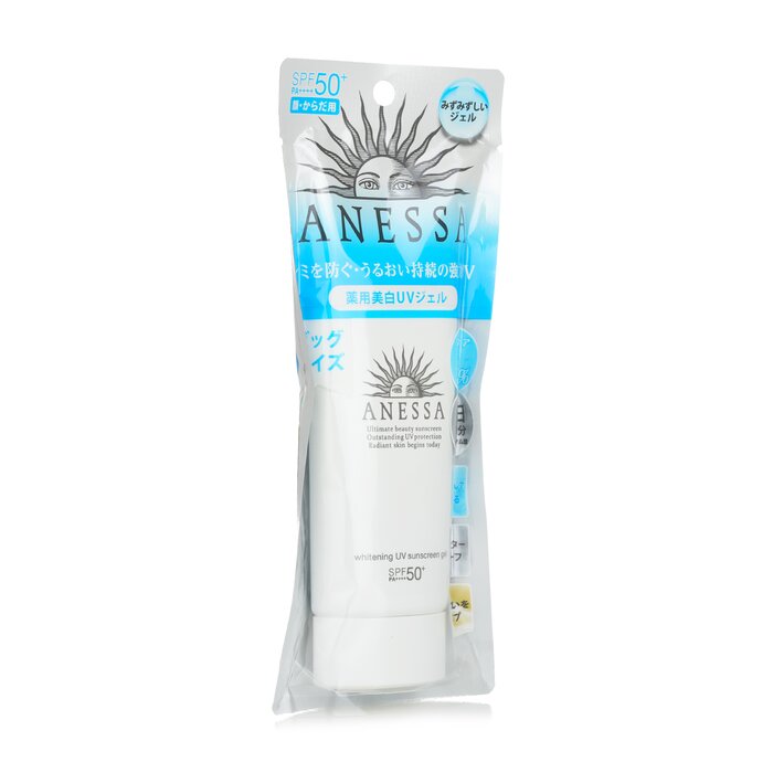 Anessa солнцезащитный гель SPF 50+ с м-транексамовой кислотой для лица и тела, 90 г