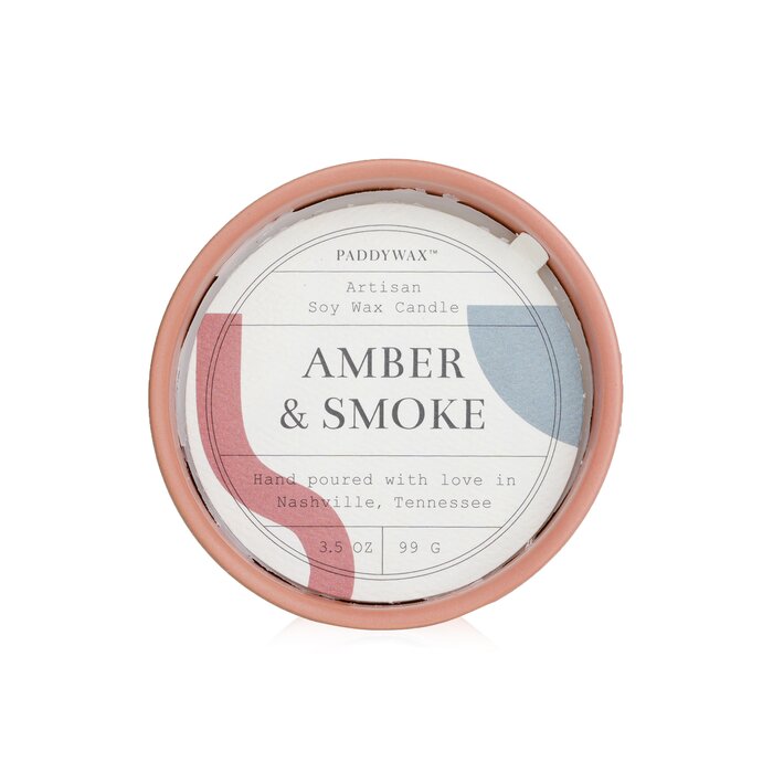 Свеча Amber & Smoke с ароматом янтаря и дыма, 99 г
