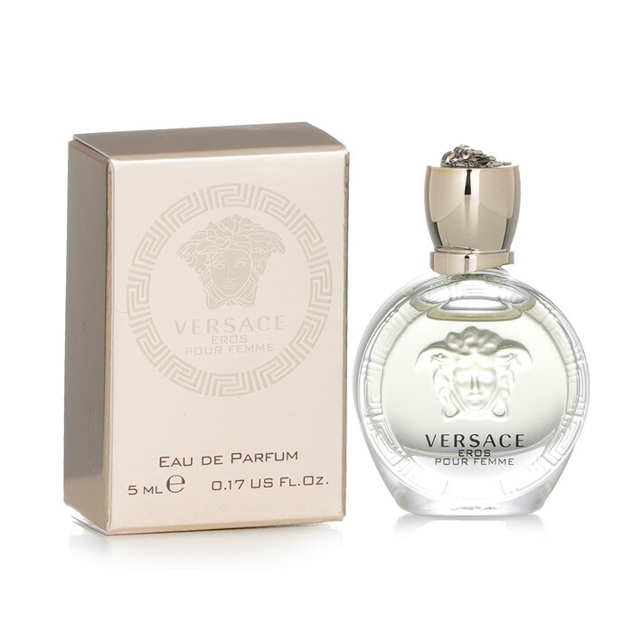 Туалетная вода Versace Eros для женщин 5 мл - цветочно-древесный аромат с лимоном и жасмином