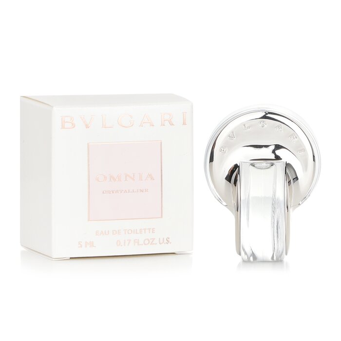 Bvlgari Omnia Crystalline туалетная вода 5 мл — светлый аромат с нотами бамбука и цветка лотоса для женщин