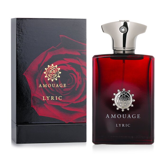 Amouage Lyric парфюмированная вода для мужчин, 50 мл — восточный пряный аромат с оттенками розы и мускуса
