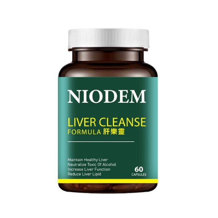 NIODEM формула очищения печени с расторопшей, 60 капсул