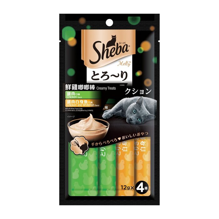 Sheba — нежные кусочки куриного мяса для кошек 48 г