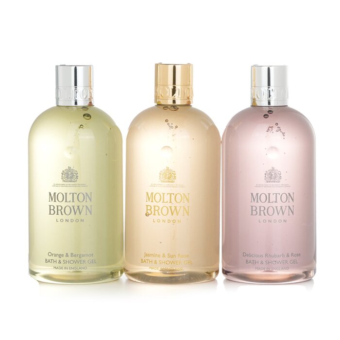 Подарочный набор гелей для душа Molton Brown Floral & Fruity, 3х300 мл