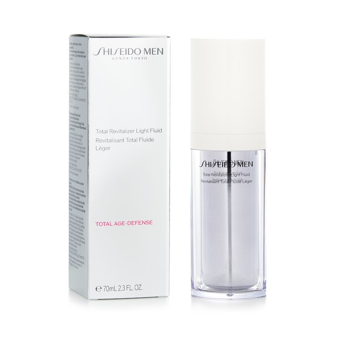 Shiseido увлажняющий флюид против старения для мужчин с экстрактом василька, 70 мл