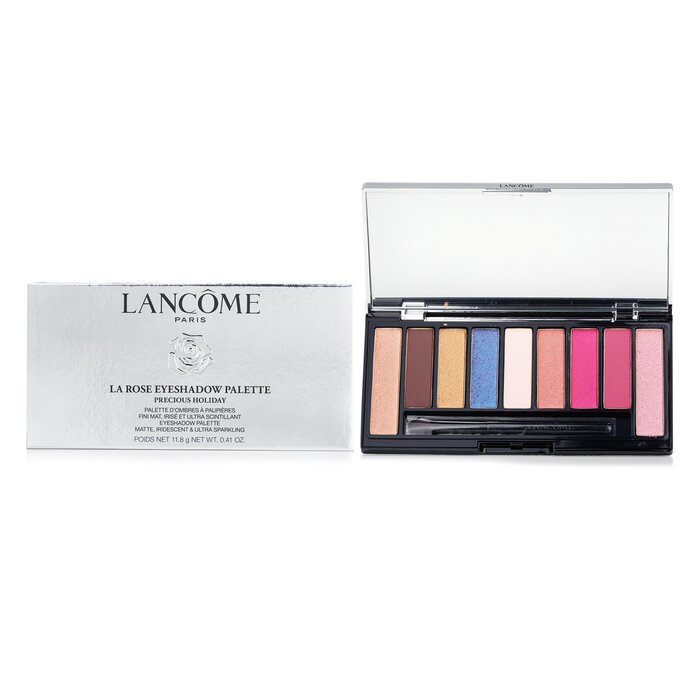 Палитра теней для век Lancôme La Rose, 11.8 г - 9 гармоничных оттенков для повседневного и вечернего макияжа