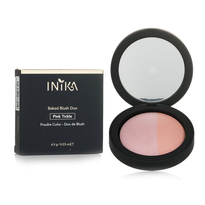 Румяна INIKA Organic с натуральными пигментами, дуэт оттенков, 6.5 г