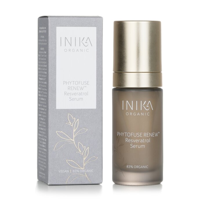 Сыворотка для лица с резвератролом INIKA Organic Phytofuse Renew, 30 мл