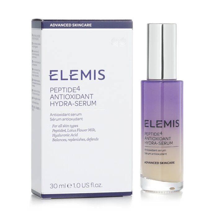 Сыворотка для лица Elemis Peptide4 с гиалуроновой кислотой, для увлажнения и защиты, 30 мл