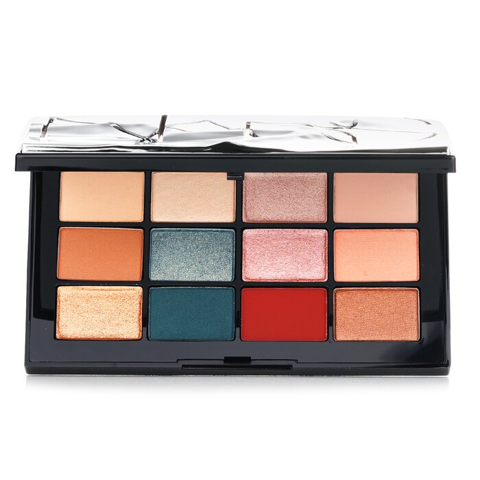 Палетка теней для век Nars Cool Crush, 12 оттенков (12х1.2г) — матовые и сияющие текстуры, яркие образы на каждый день.