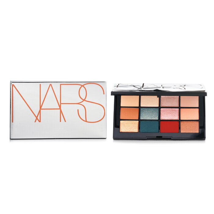 Палетка теней для век Nars Cool Crush, 12 оттенков (12х1.2г) — матовые и сияющие текстуры, яркие образы на каждый день.