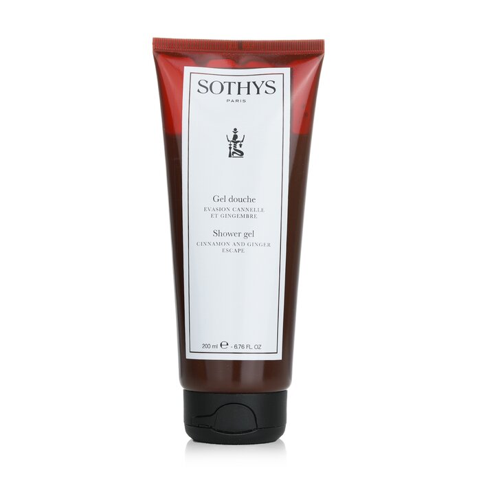 Очищающий гель для душа Sothys с корицей и имбирем, 200 мл