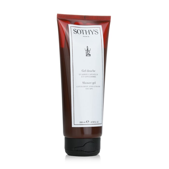 Очищающий гель для душа Sothys с корицей и имбирем, 200 мл