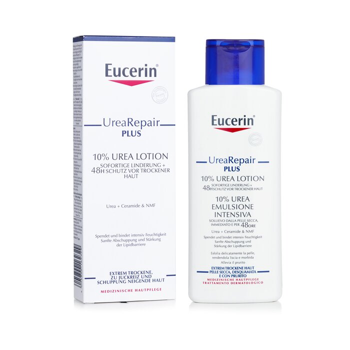 Лосьон для тела Eucerin UreaRepair Plus 10% мочевины 250 мл для интенсивного увлажнения сухой кожи