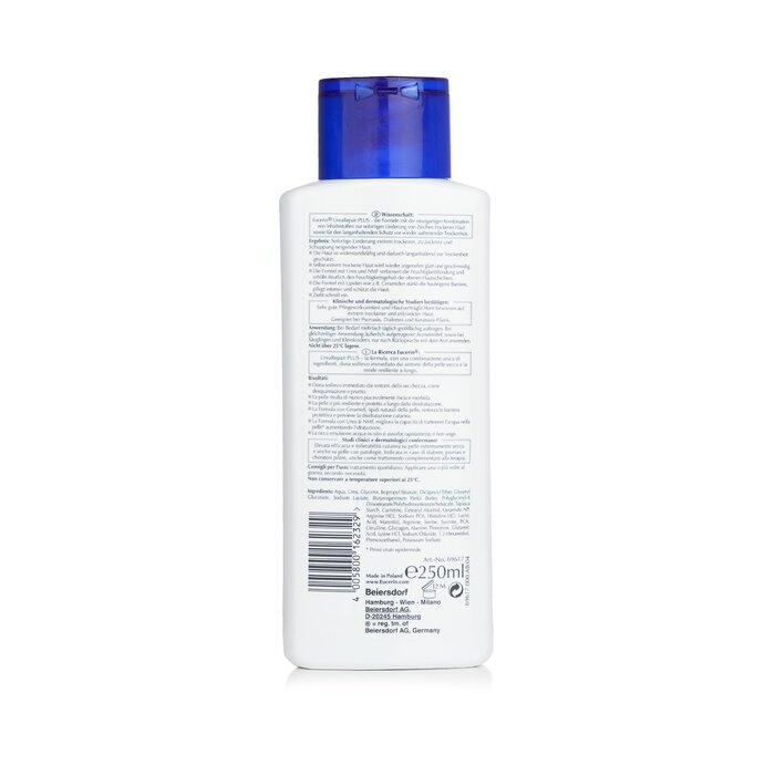 Лосьон для тела Eucerin UreaRepair Plus 10% мочевины 250 мл для интенсивного увлажнения сухой кожи