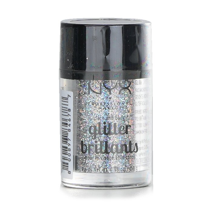 Блестки для лица и тела NYX с эффектом мерцания, 2,5 г