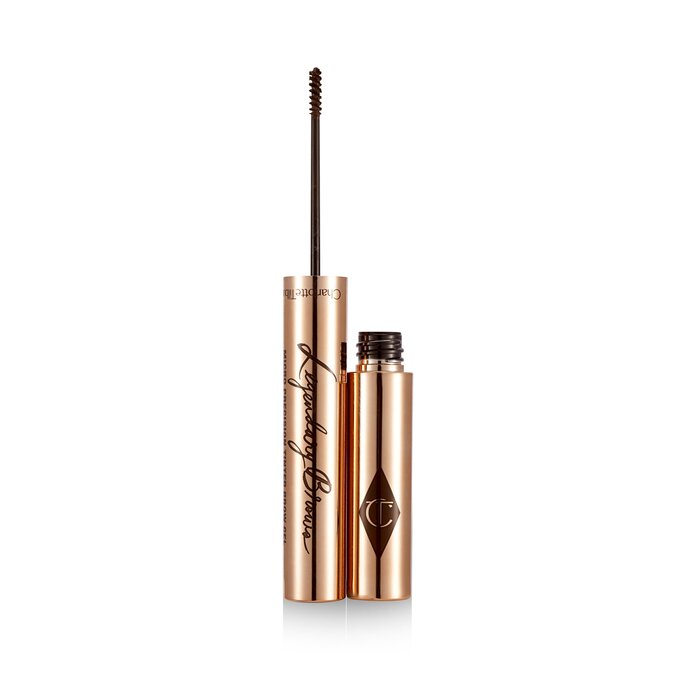 Гель для бровей с эффектом объема Charlotte Tilbury, оттенок Черно-коричневый, 1.15 г