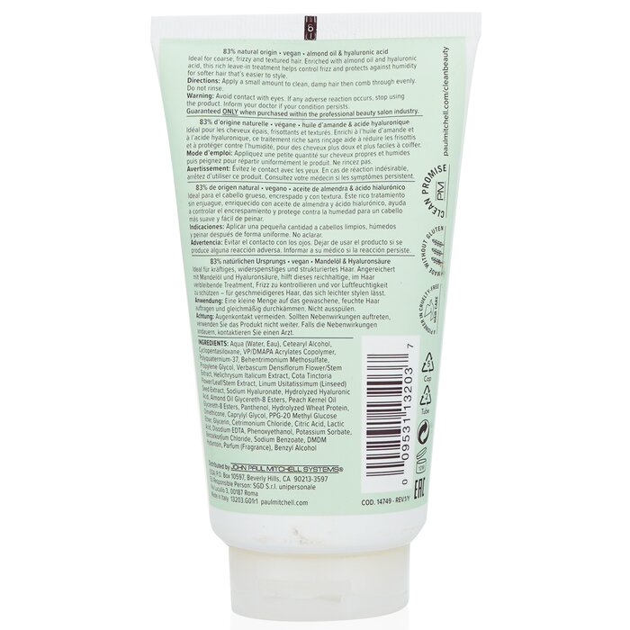 Clean Beauty Несмываемое Средство против Пушистости 150ml/5.1oz