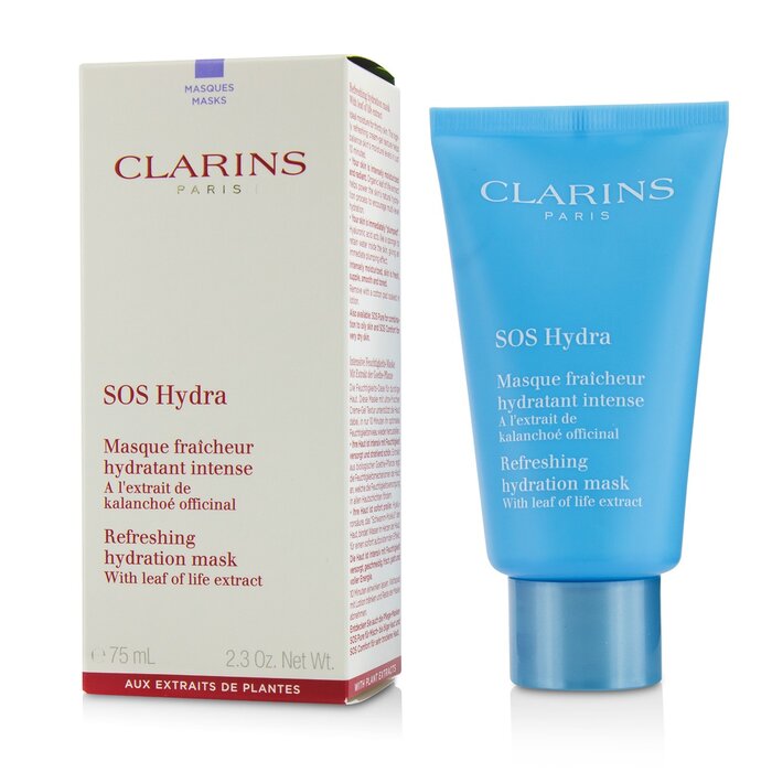 Clarins увлажняющая маска для лица с гиалуроновой кислотой, 75 мл