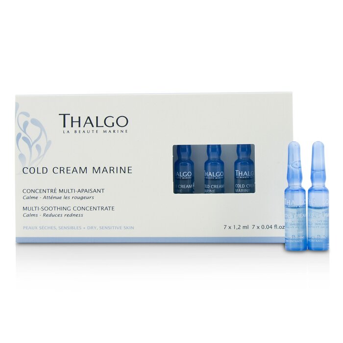 Thalgo мульти-успокаивающий концентрат для чувствительной кожи 7x1.2ml