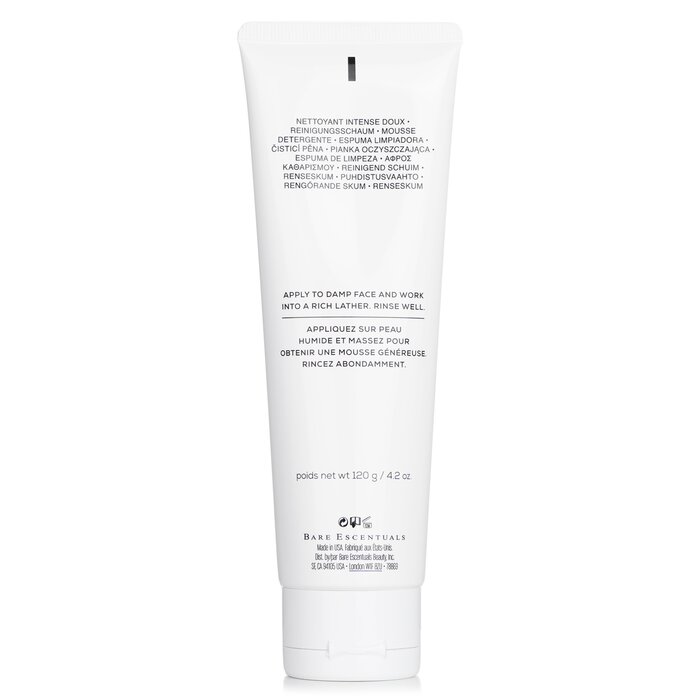 Очищающая пенка для лица BareMinerals с цветками бузины и морской солью, 120 г