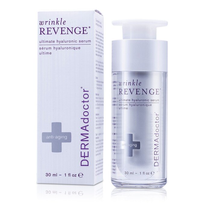 DERMAdoctor сыворотка для лица с гиалуроновой кислотой 30 мл — увлажнение, восстановление и сияние кожи.