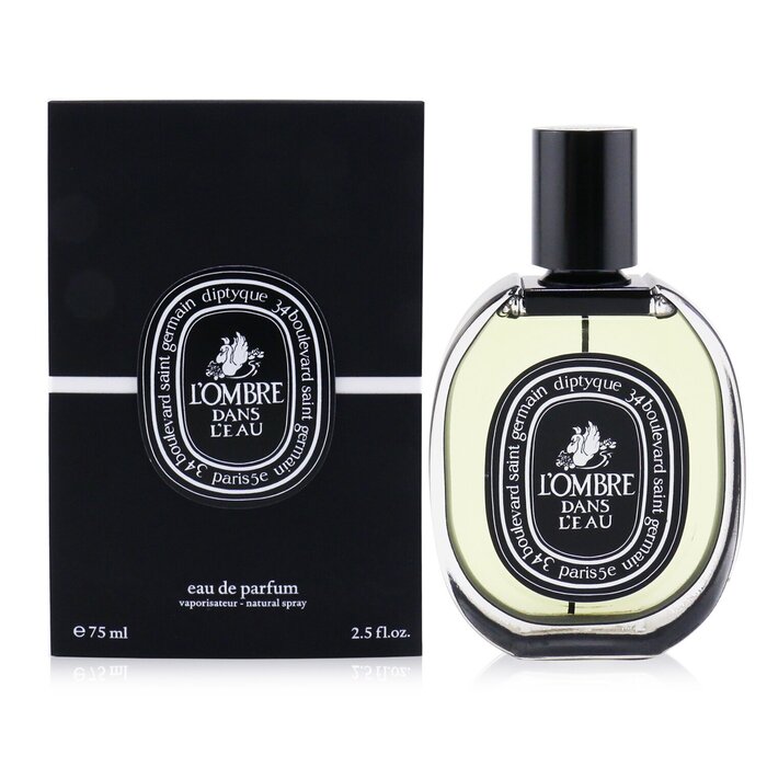 Diptyque L'Ombre Dans L'Eau парфюм для женщин с нотами смородинового листа и розы, 75 мл