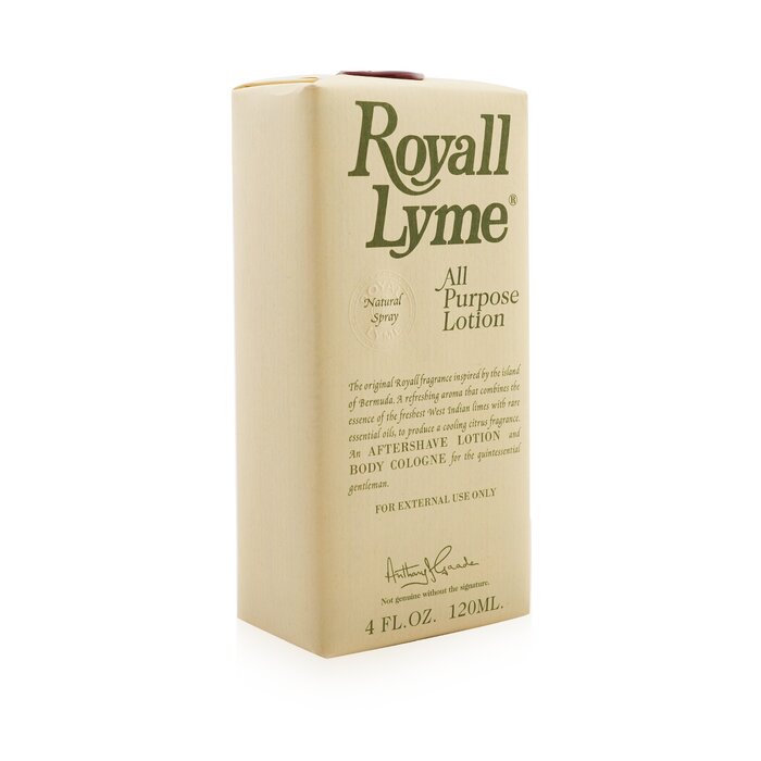 Лосьон-спрей Royall Lyme с маслами лайма для мужчин 120 мл