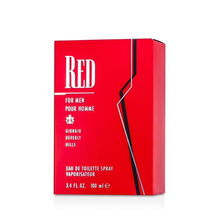 Giorgio Beverly Hills туалетная вода для мужчин Red с кардамоном, 100 мл