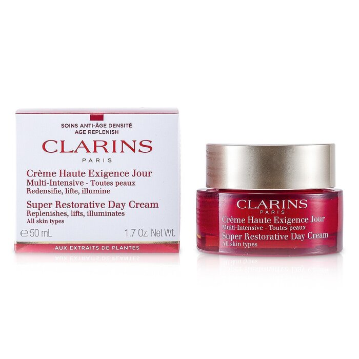 Восстанавливающий дневной крем для зрелой кожи с коллагеном, 50 мл Clarins