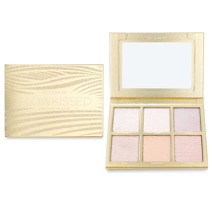 Палетка хайлайтеров Sigma Beauty GlowKissed, 6 оттенков, 28.2 г
