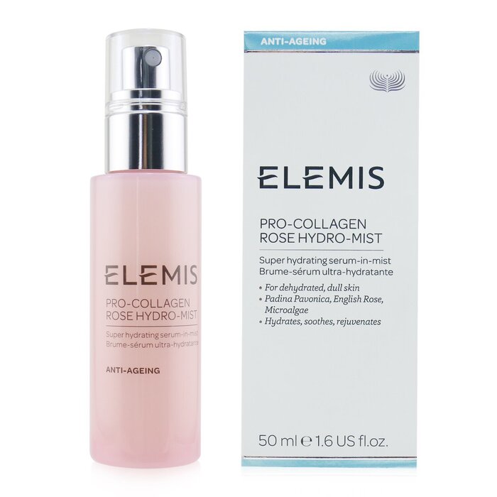 Elemis увлажняющий спрей с розовым гидролатом для лица, 50 мл