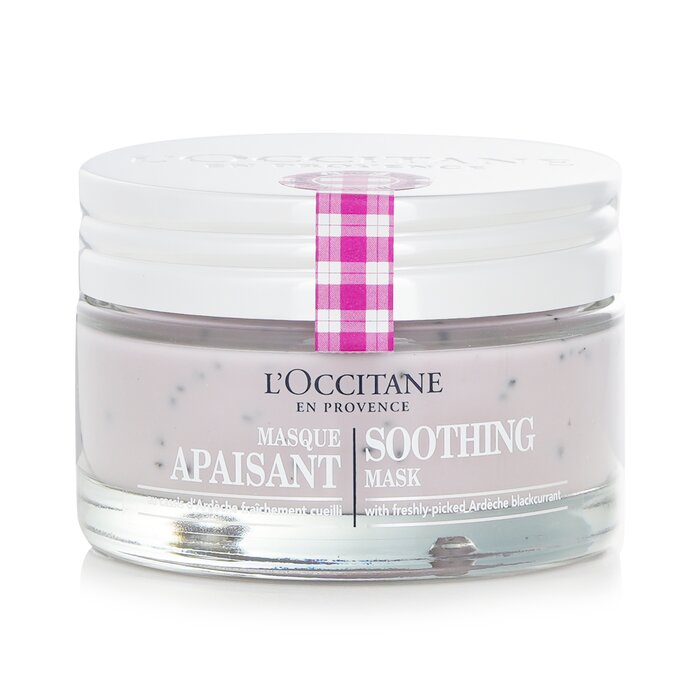 Успокаивающая маска с черной смородиной для лица 75 мл L'Occitane