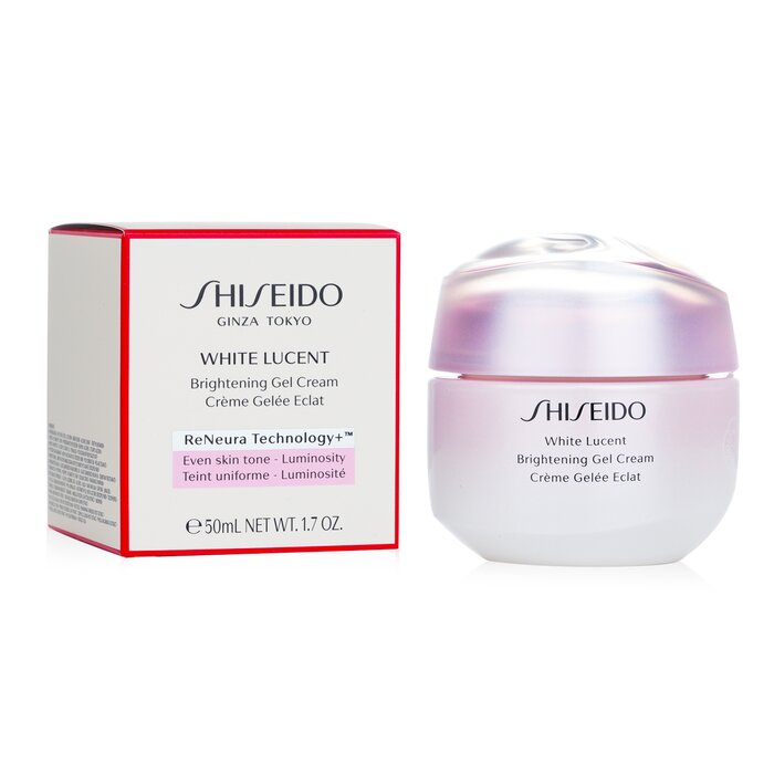 Гель-крем для лица Shiseido с осветляющей формулой 50 мл
