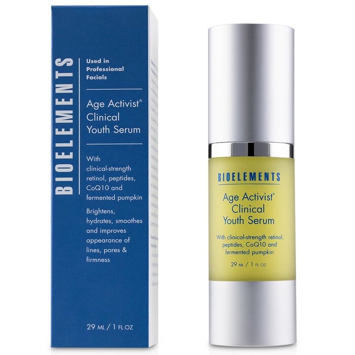 Сыворотка для лица Bioelements с ретинолом и пептидами, 29 мл, против морщин и для упругости кожи