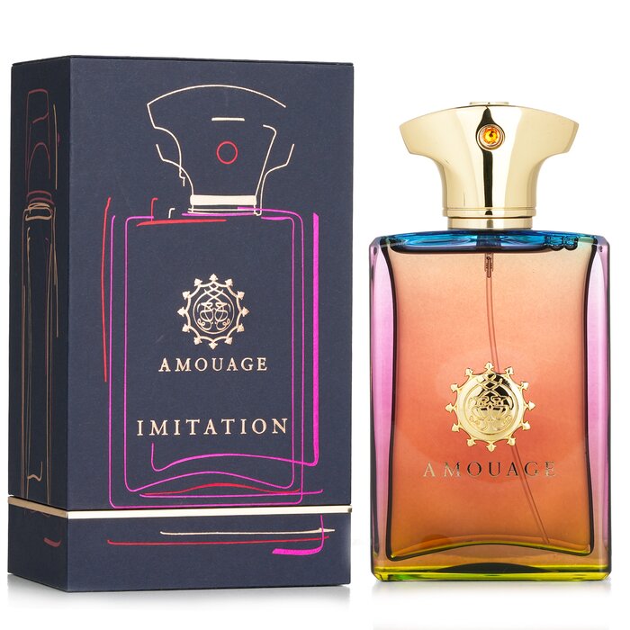Amouage Imitation Eau De Parfum для мужчин 100 мл - шипрово-кожаный аромат с нотами цедрата и турецкой розы