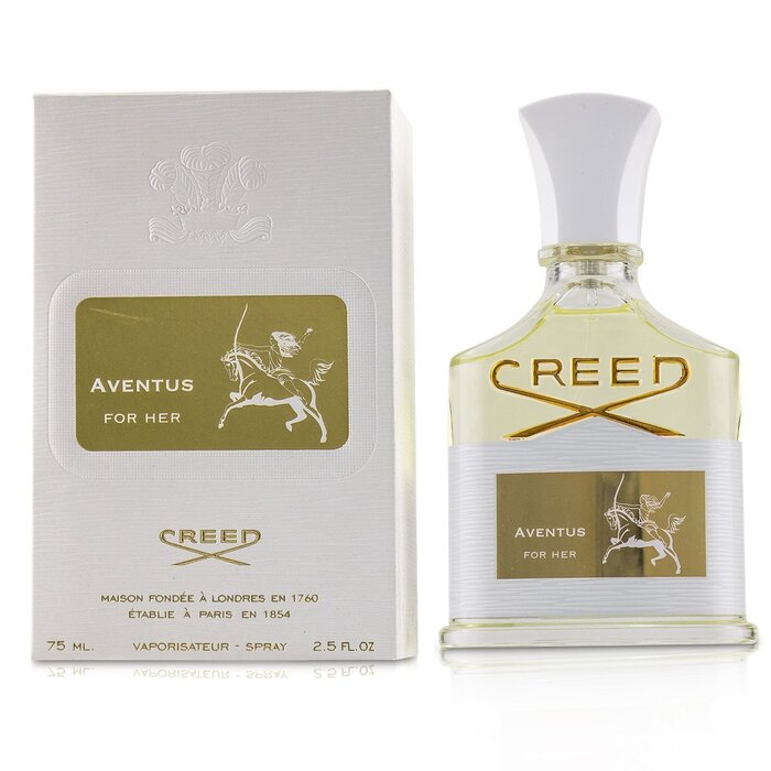 Туалетная вода Creed Aventus, 75 мл — фруктово-древесный аромат с нотами бергамота, розы перца и мускуса.