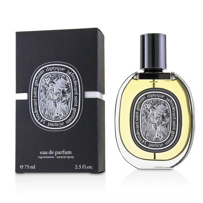 Diptyque Vetyverio Eau De Parfum 75 мл — цитрусово-цветочно-древесный аромат для мужчин и женщин