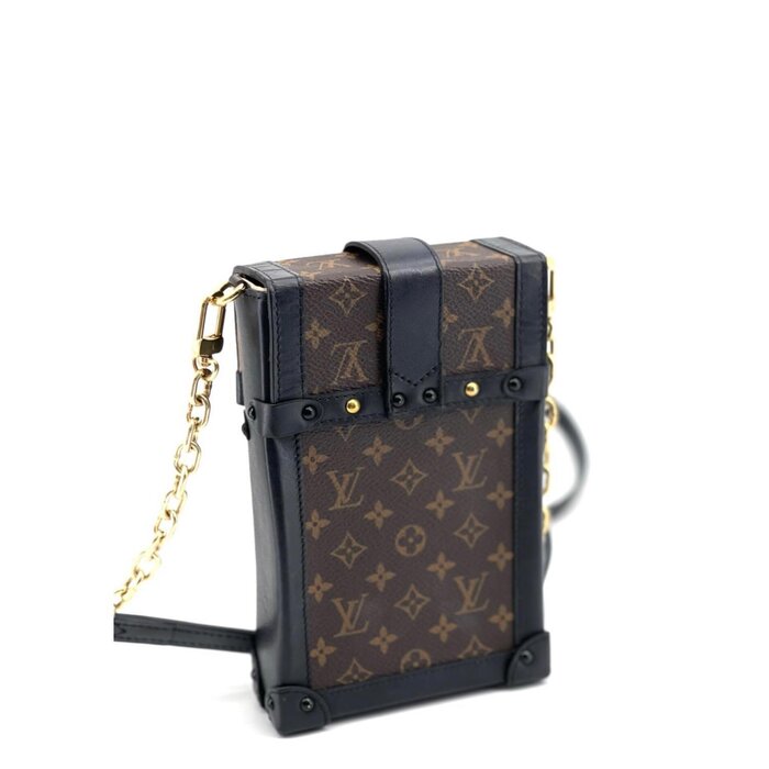 вертикальная сумка pochette Louis Vuitton унисекс, 11 см x 4 см x 18 см, для смартфона и мелочей