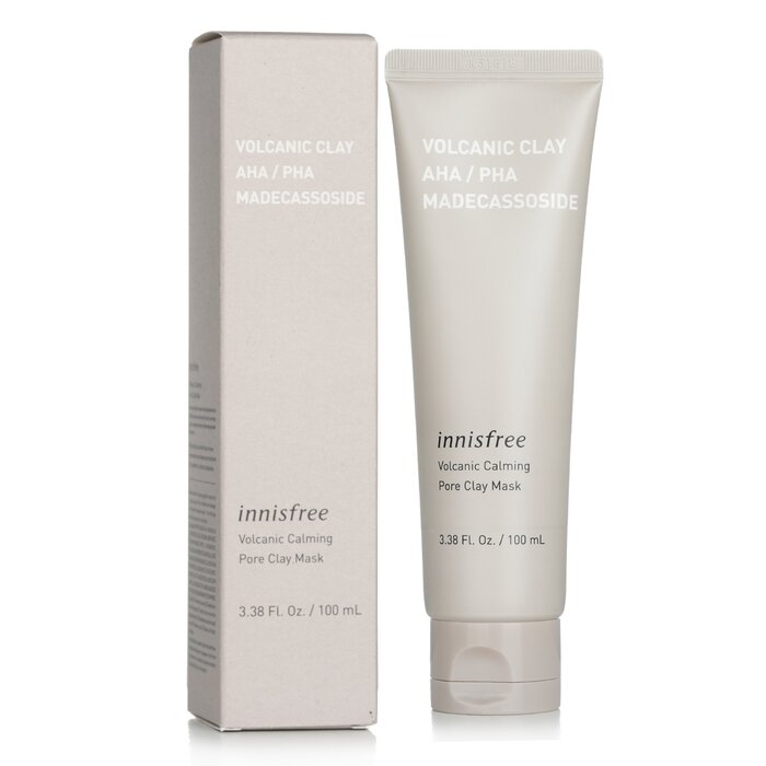 Innisfree Маска для лица с вулканической глиной с успокаивающим эффектом, 100 мл