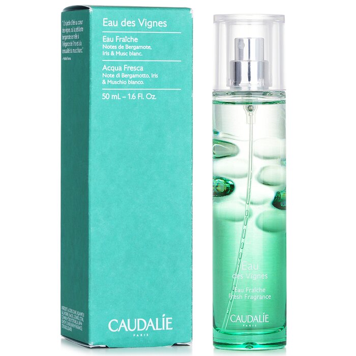 Caudalie Eau Des Vignes свежий аромат 50 мл для женщин с нотами бергамота и ириса