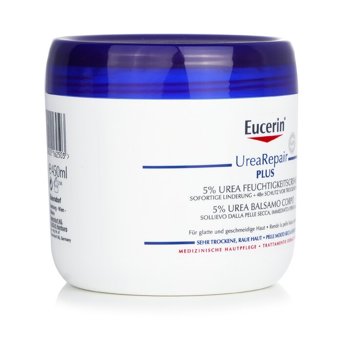 Крем для тела Eucerin UreaRepair Plus 5% мочевины, 450 мл — увлажнение и восстановление защитного барьера кожи
