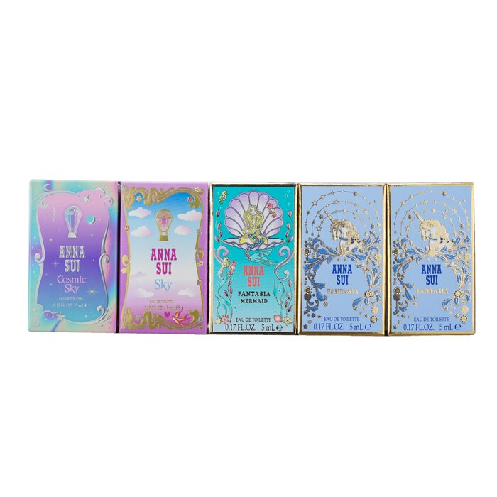 Подарочный набор миниатюр туалетных вод Anna Sui, 5 шт по 5 мл