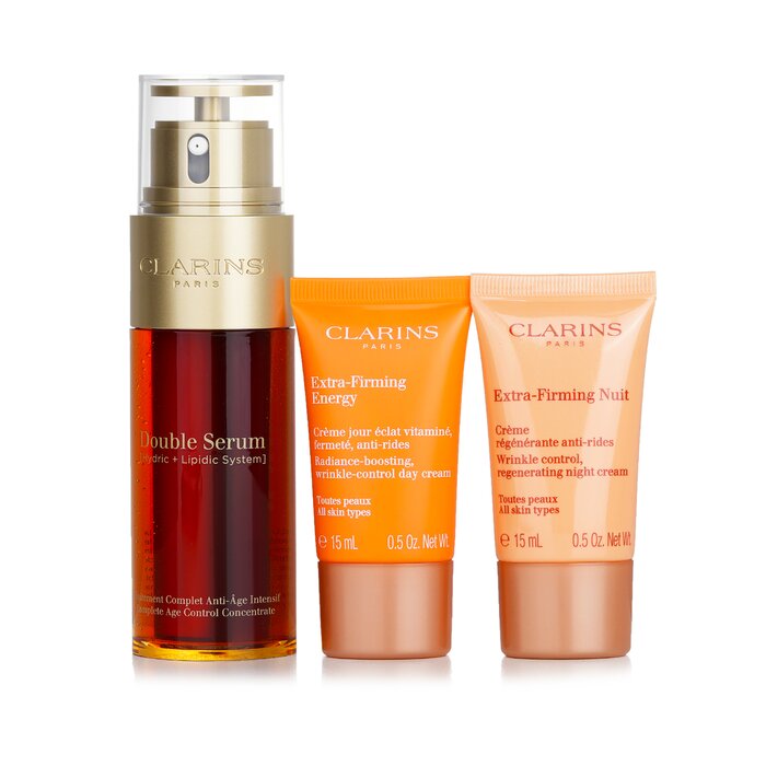 Double Serum & Extra-Firming Collection 3pcs+1bag
